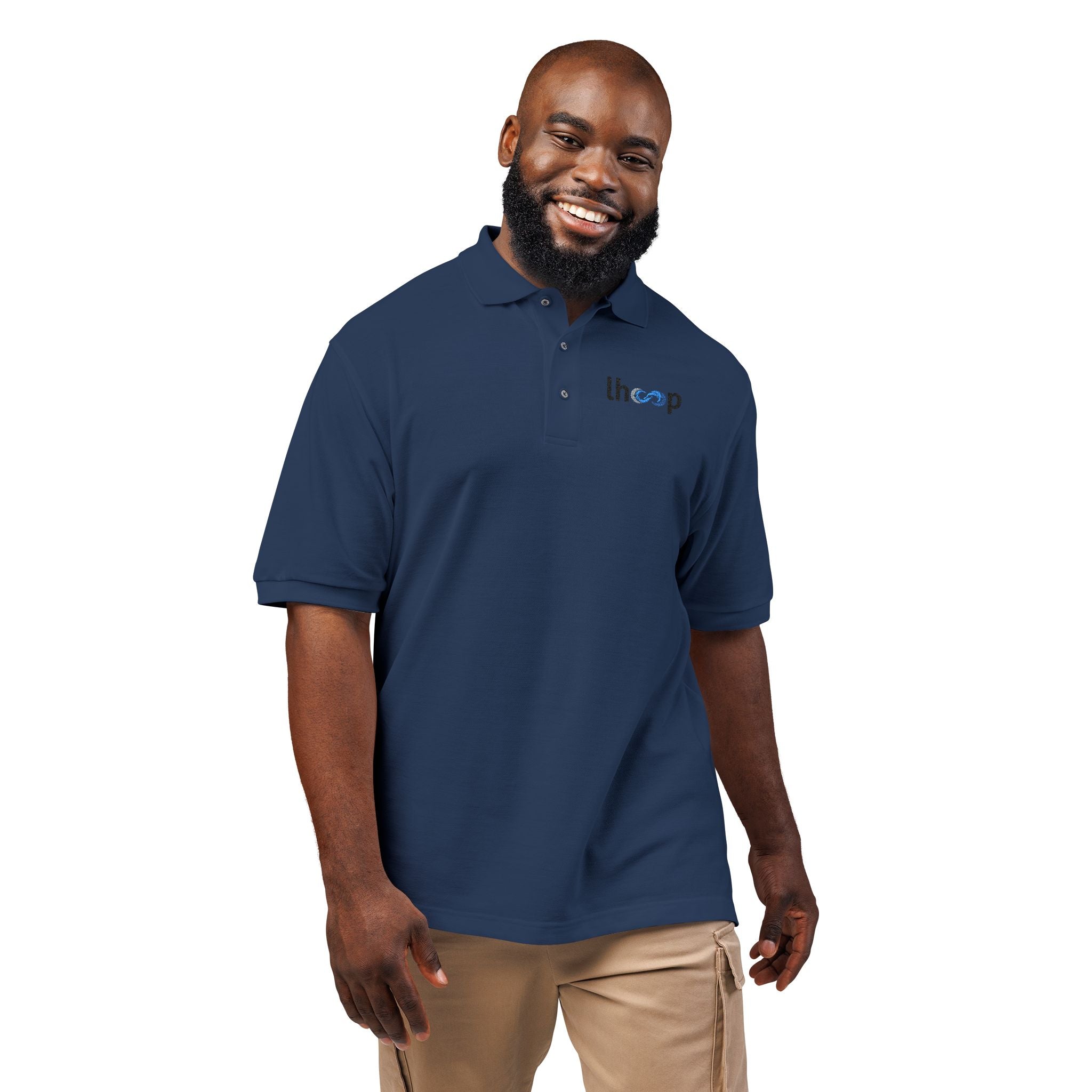 Embroidered Unisex Polo Shirt - Casual Style for Everyday Confidence