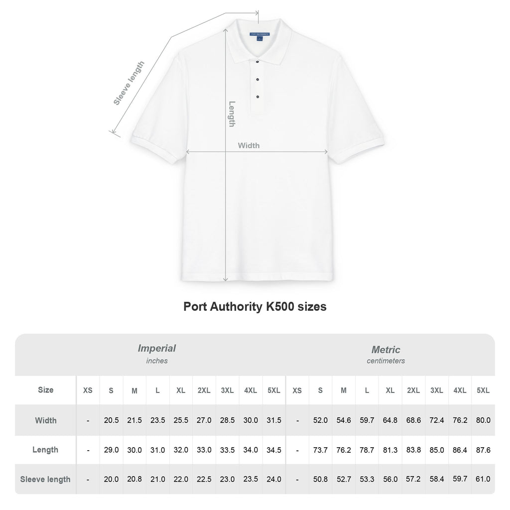 Embroidered Unisex Polo Shirt - Casual Style for Everyday Confidence