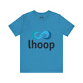 Lhoop Unisex Short Sleeve Tee - Casual Infinity Loop Design