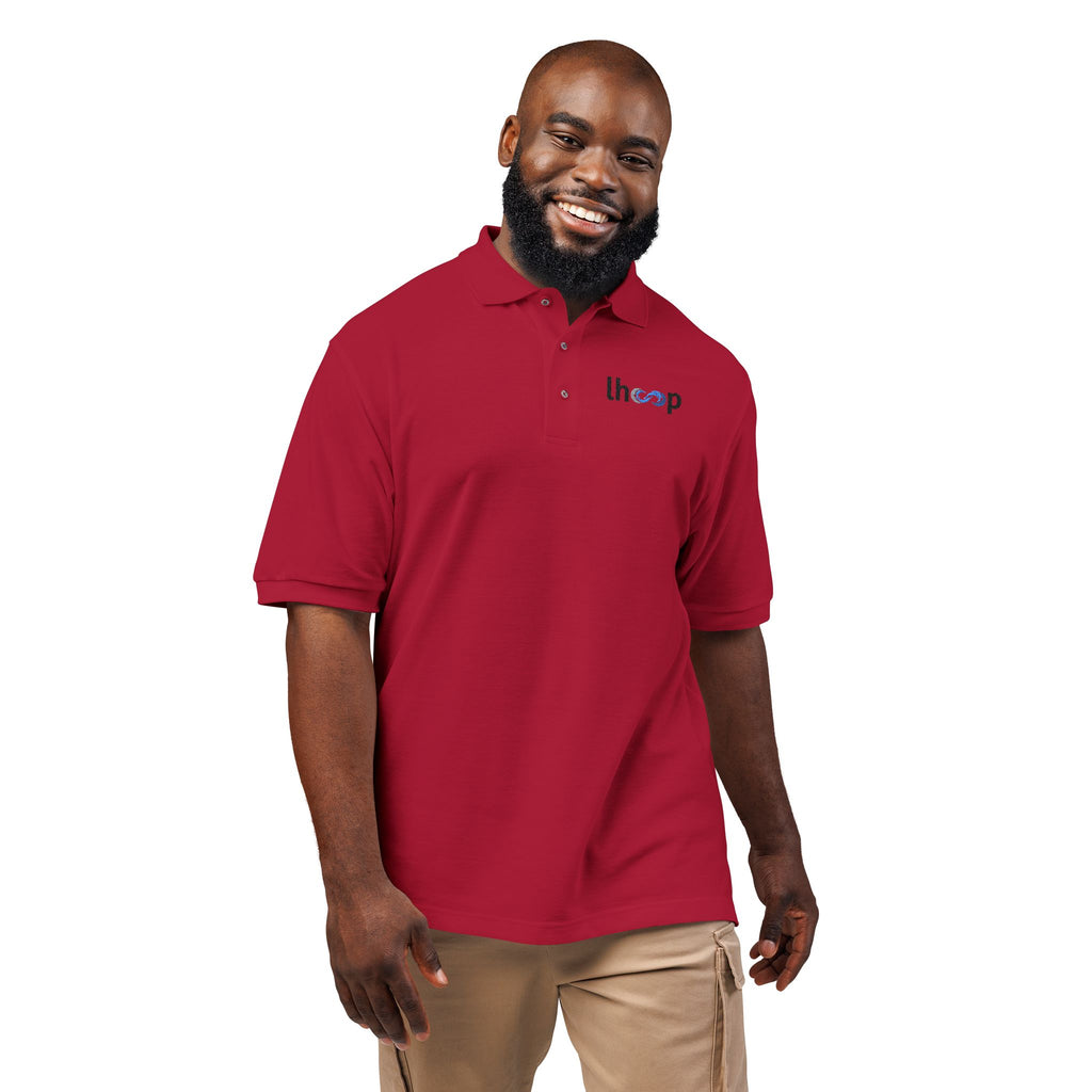Embroidered Unisex Polo Shirt - Casual Style for Everyday Confidence